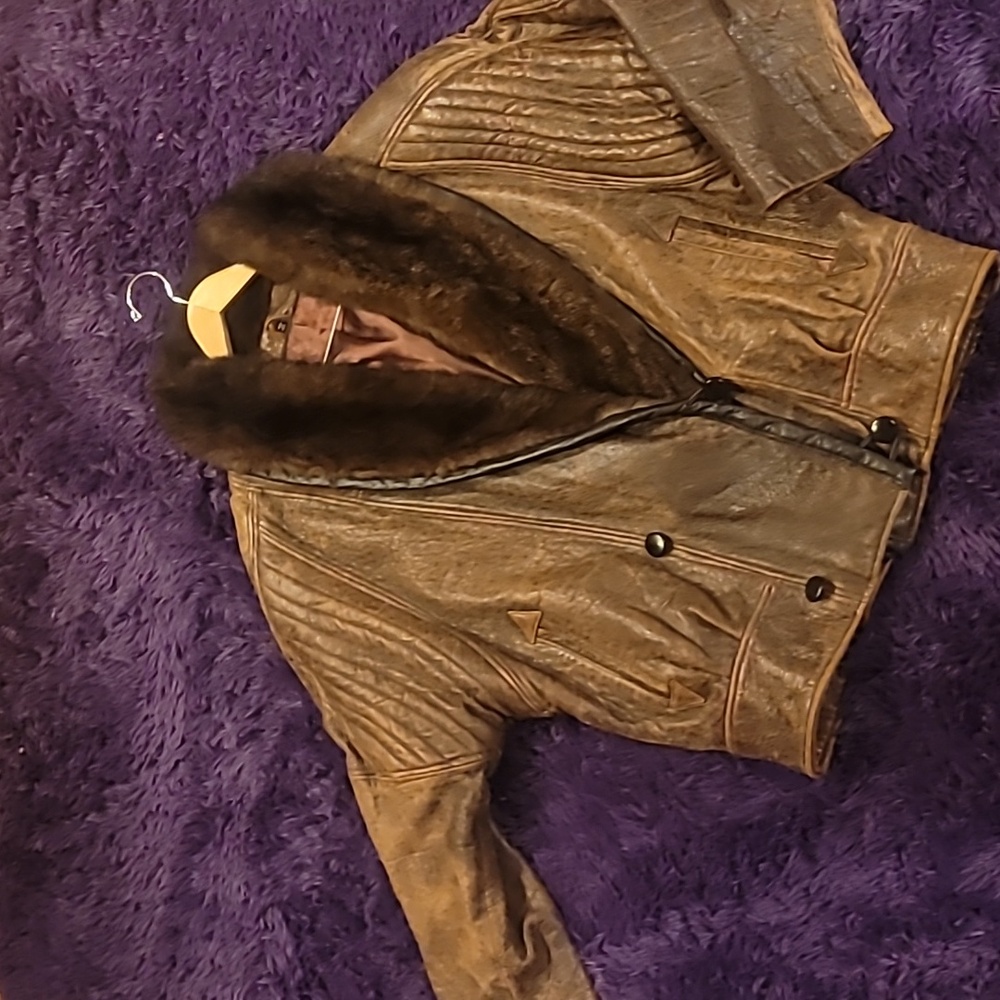 Leather Possum Fur